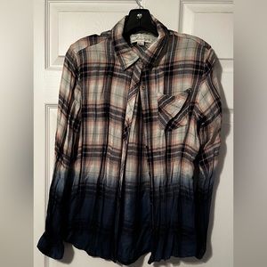 Medium vintage Havana, ombré button down